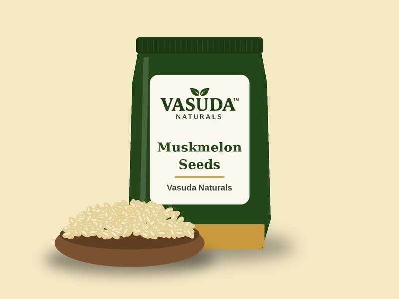 Muskmelon seeds by Vasuda Naturals