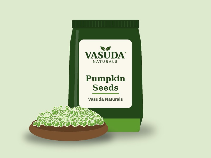 Pumpkin seeds by Vasuda Naturals