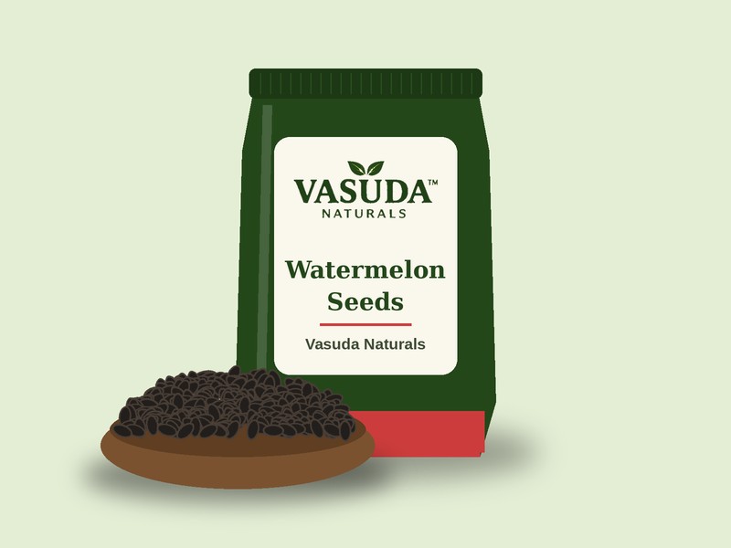 Watermelon seeds by Vasuda Naturals